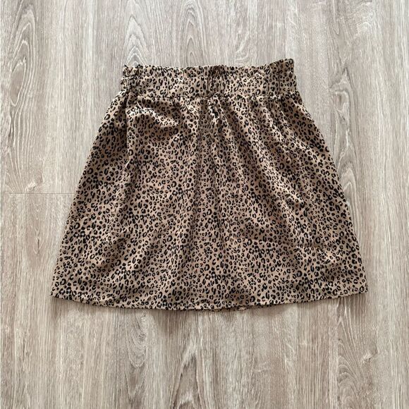 Hem & Thread Leopard Mini Skirt - Picture 5 of 5